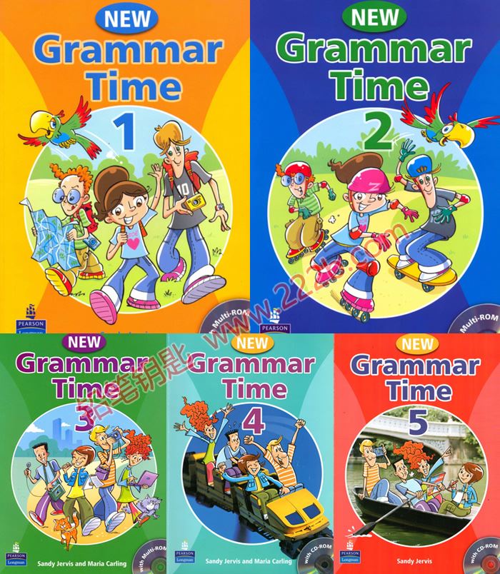 《朗文New Grammar Time全1-5级》6-12岁小学英语语法PDF 百度云网盘下载