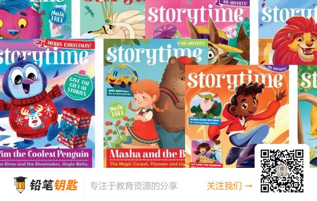 《Storytime 2019全年少儿英文杂志》 英语学习必不可少读物PDF 百度云网盘下载