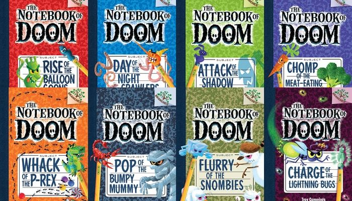 《The Notebook of Doom》8册学乐英文绘本故事PDF 百度云网盘下载