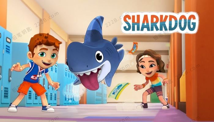 《鲨鱼狗Sharkdog》第三季全7集儿童英文动画视频 百度云网盘下载