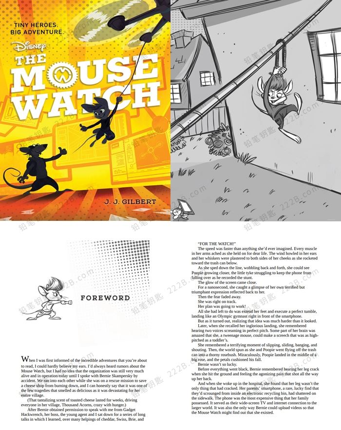 《The Mouse Watch Series》两册儿童英文阅读冒险章节书EPUB/MOBI/PDF 百度云网盘下载