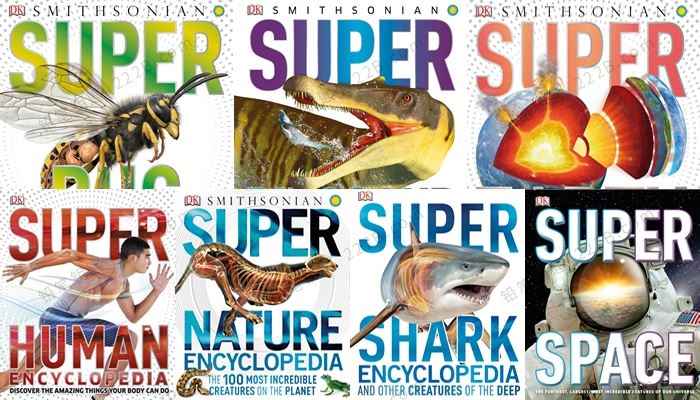 《Super Encyclopedias》7册DK超级百科系列英文绘本PDF 百度云网盘下载