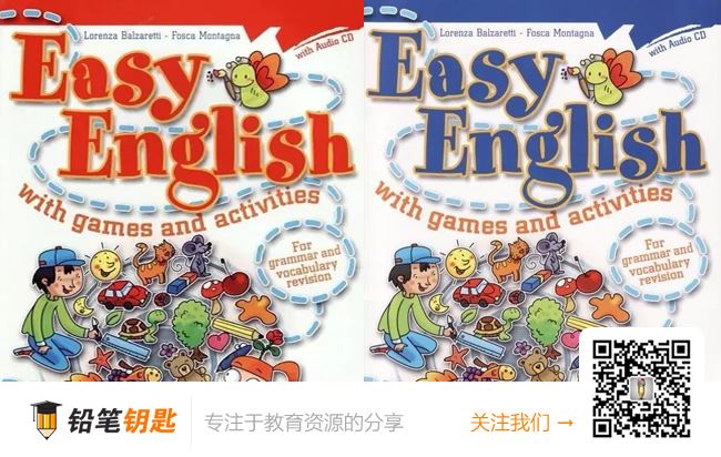 《Easy English with games and activities》全5册 PDF+MP3 百度云网盘下载