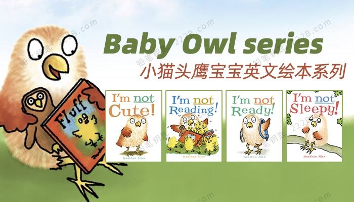 《Baby Owl Series》四册猫头鹰宝宝幼儿英文启蒙绘本PDF 百度云网盘下载