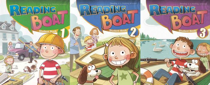 《Reading Boat 全1-3册》知识全面轻松培养阅读技能PDF 百度云网盘下载