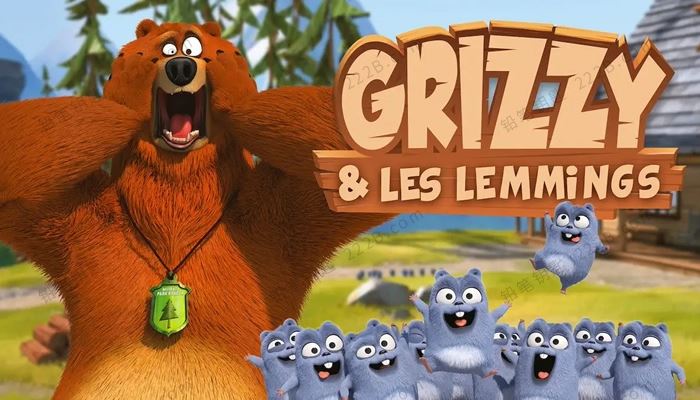 《灰熊和萌鼠Grizzy & the Lemmings》第二季全78集英文版动画视频 百度云网盘下载