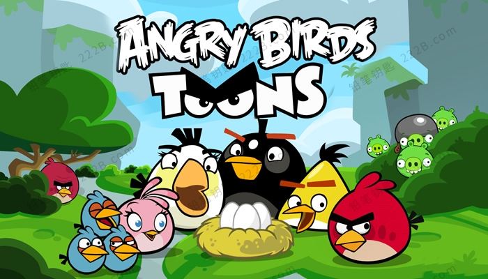 《愤怒的小鸟Angry Birds Toons》1-3季全130集无对白搞笑动画MP4视频 百度云网盘下载