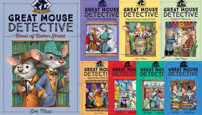 《神探妙鼠The Great Mouse Detective Series》1-8册PDF+MOBI+EPUB+音频 百度云网盘下载