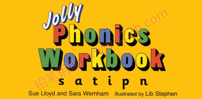 《Jolly Phonics Workbooks 1-7册》欢乐英语自然拼读PDF 百度云网盘下载