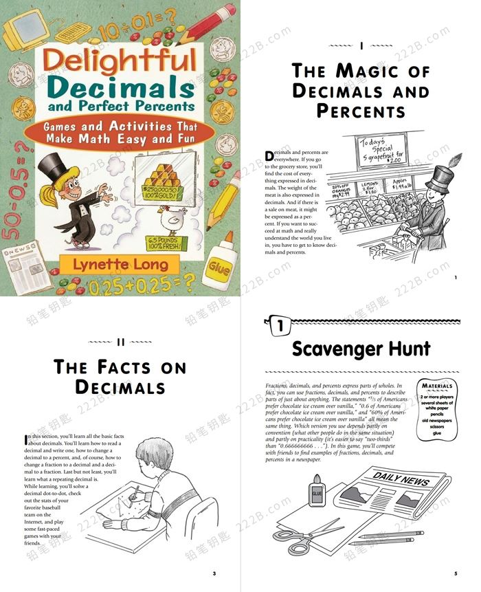 《Magical Math Series》四册趣味魔法数学系列英文教材PDF 百度云网盘下载