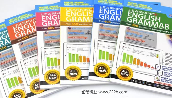 《新加坡Sap Learning Grammar语法练习册》L1-L6全套高清PDF 百度云网盘下载