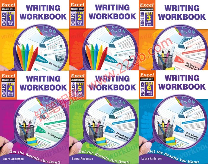 《Writing Workbook 1-6》全六册培养孩子独立写作能力 百度云网盘下载