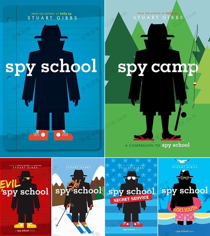 《The Spy School Series》10册JD学校系列儿童英文侦探小说PDF+MP3 百度云网盘下载