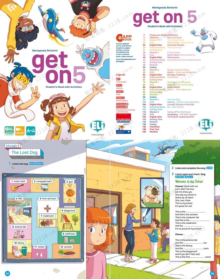 《Get on Series》L1-L5学生用书教材英文练习册PDF 百度云网盘下载