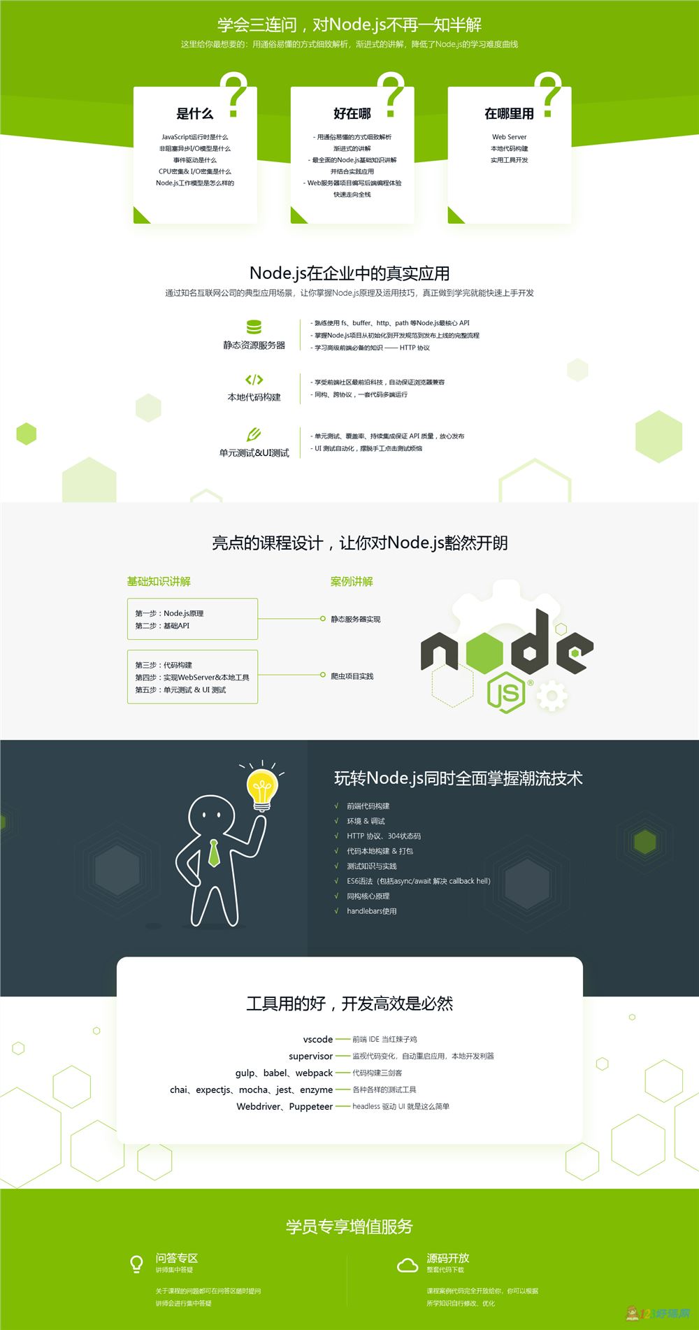 Samaritan讲师：Node.js入门到企业Web开发中的应用