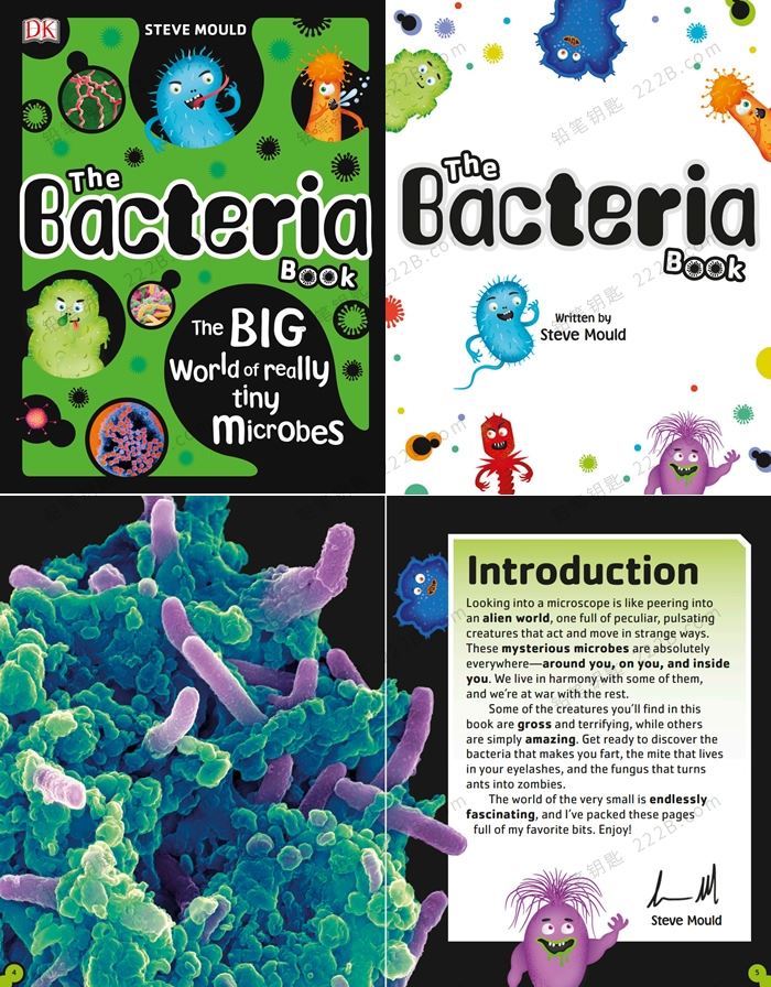 《The Big World of Really Tiny Microbes》三册DK科普SETM英文绘本PDF 百度云网盘下载