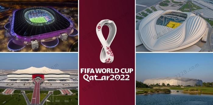 《2022卡塔尔世界杯英文综合素材包》英语练习册词汇涂色PPT动画视频 百度云网盘下载