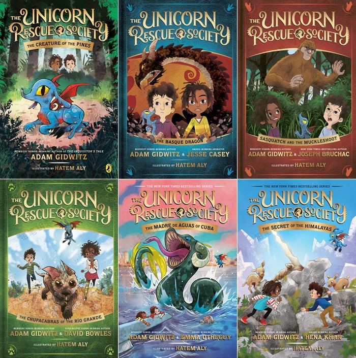 《The Unicorn Rescue Society Series》六册儿童冒险桥梁小说PDF+MP3 百度云网盘下载
