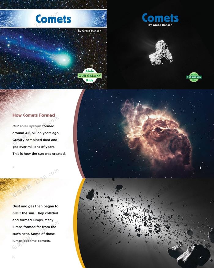 《我们的星系Our Galaxy》六册宇宙太空科普知识英文绘本 百度云网盘下载