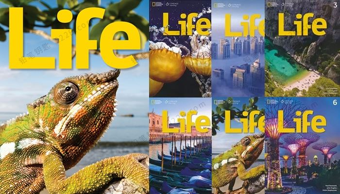《National Geographic Learning Life》全六册学生用书G1-G6附MP3音频 百度云网盘下载