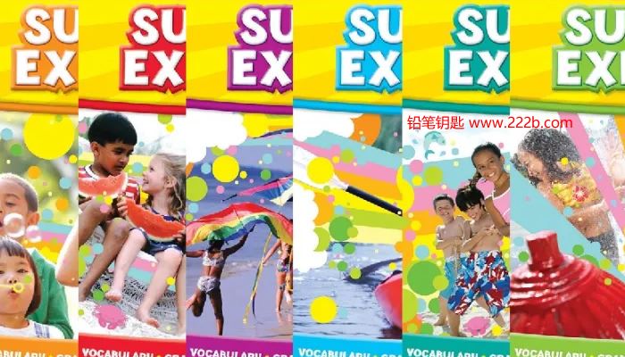 《Summer Express系列全套9册》全方位综合练习册PDF 百度云网盘下载