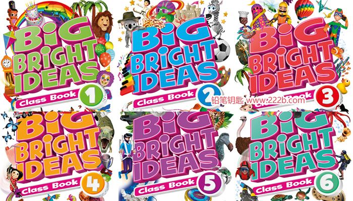 《牛津 Bright ideas 1-6册》学生用书+配套练习册+音频 百度云网盘下载