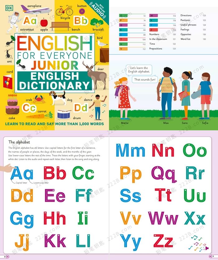 《Everyone Junior English Dictionary》136页英语初级词典PDF 百度云网盘下载