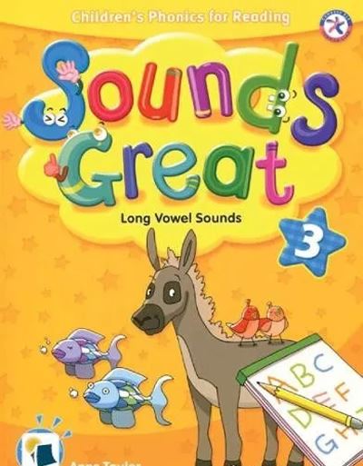 《Sounds Great自然拼读教材1-5级》英文练习册音频单词卡 百度云网盘下载