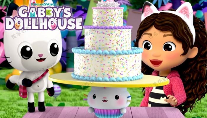 《盖比的娃娃屋Gabby’s Dollhouse》第二季全8集英文版动画视频 百度云网盘下载