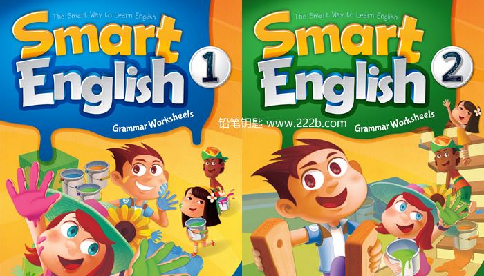 《Smart English Grammar全套1-6级别》基础语法高效学PDF 百度云网盘下载