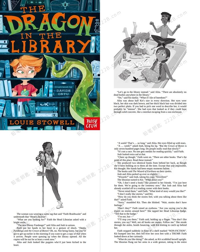 《The Dragon In The Library》图书馆之龙系列英文章节书PDF/EPUB 百度云网盘下载