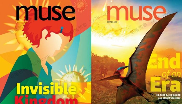 《Muse缪斯》2016年-2021年自然科学英语杂志PDF 百度云网盘下载