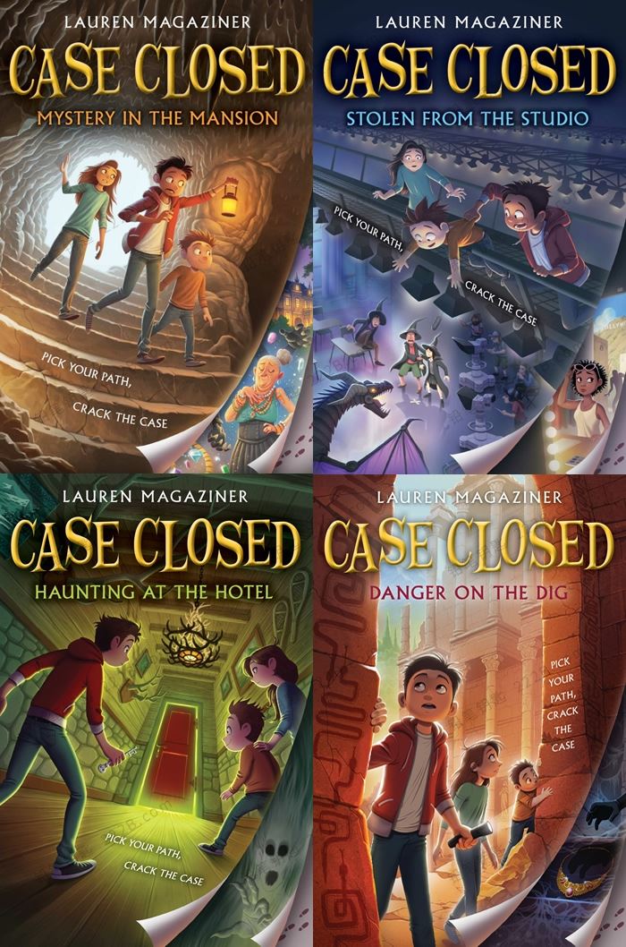 《Case Closed Series》四册儿童侦探系列英语阅读PDF 百度云网盘下载