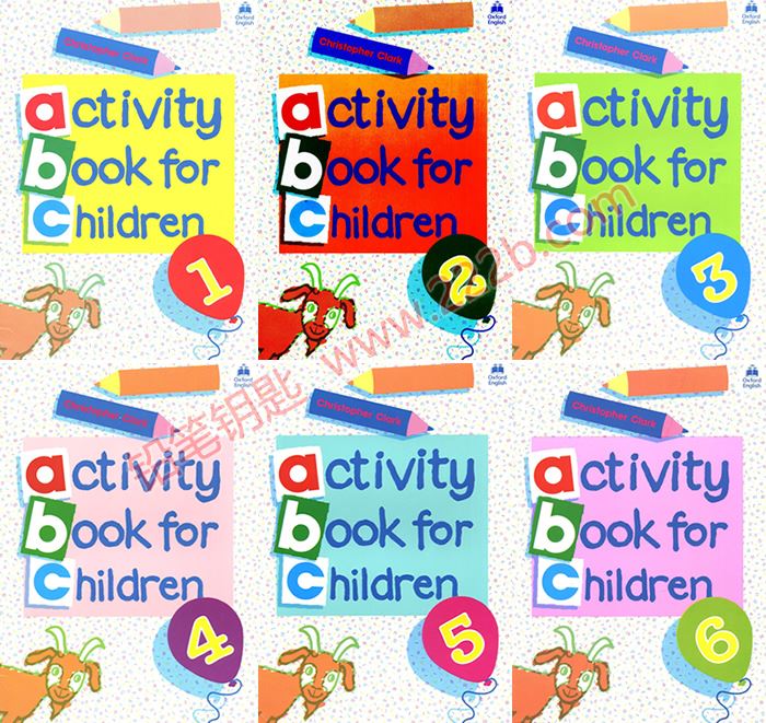 《Oxford activity book for children》全六册阅读写作练习册PDF 百度云网盘下载