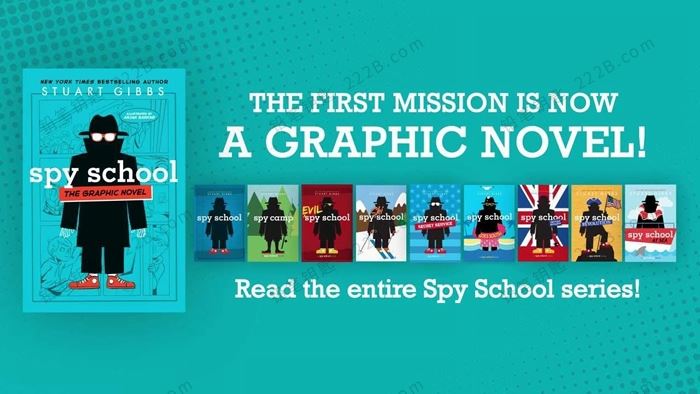 《The Spy School Series》10册JD学校系列儿童英文侦探小说PDF+MP3 百度云网盘下载