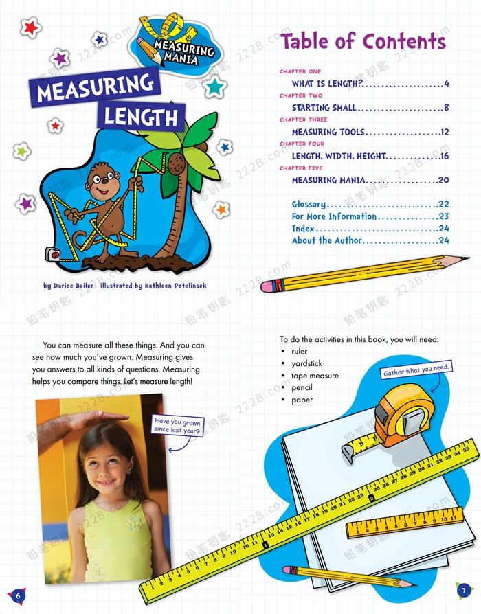 《Measuring Mania疯狂测量》六册儿童科普知识英文教材PDF 百度云网盘下载