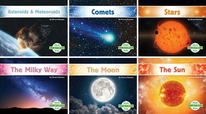 《我们的星系Our Galaxy》六册宇宙太空科普知识英文绘本 百度云网盘下载