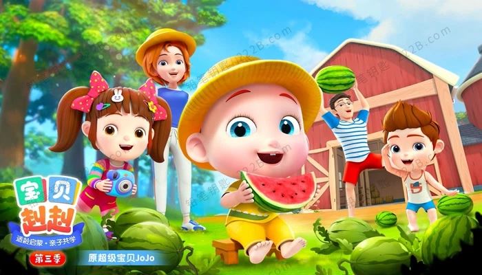 《超级宝贝JOJO》第三季中文版全52集幼儿启蒙动画视频 百度云网盘下载
