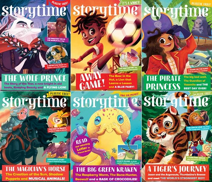 《Storytime》2021年全套儿童故事英文杂志集合PDF 百度云网盘下载