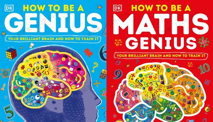 《How to be a Genius Series》两册DK如何成为天才科普英文绘本 百度云网盘下载