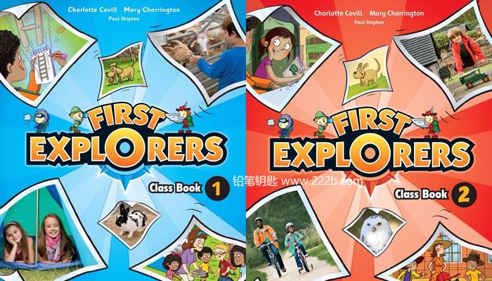 《First Explorers 1 & 2》超清原生PDF含配套音频&视频 百度云网盘下载