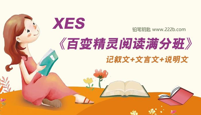 《XES百变精灵阅读满分班》小学语文阅读技巧全20讲 百度云网盘下载