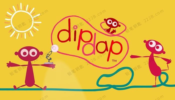 《滴答滴答小画家Dipdap》第一季52集BBC无对白动画视频 百度云网盘下载