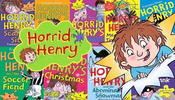 《Horrid Henry Series》淘气包亨利系列英文章节阅读PDF+MP3 百度云网盘下载