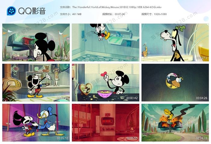 《米奇妙世界The Wonderful World of Mickey》第一季全20集英文版动画视频 百度云网盘下载