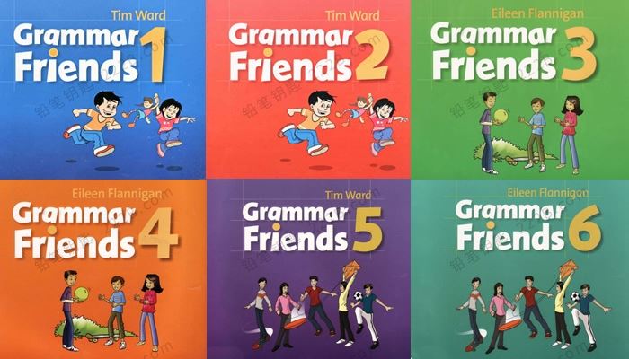 《Grammar Friends》1-6级牛津少儿语法朋友全套教材+教师用书PDF 百度云网盘下载