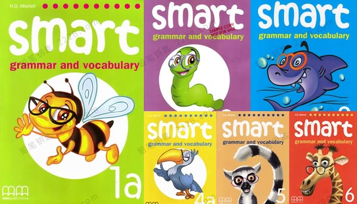 《Smart Grammar and Vocabulary》英语语法教材G1-G6含MP3音频 百度云网盘下载