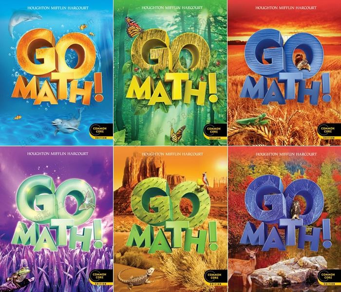 《Go Math》德州小学数学教材GK-G6学生教师用书+练习册PDF 百度云网盘下载