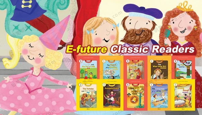 《E-future Classic Readers》60集英语分级童话故事视频+练习题 百度云网盘下载