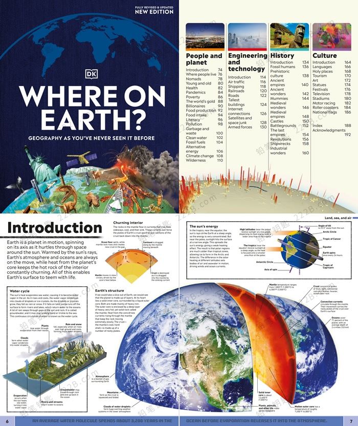 《Where on Earth》三册DK自然科普知识英文绘本PDF 百度云网盘下载